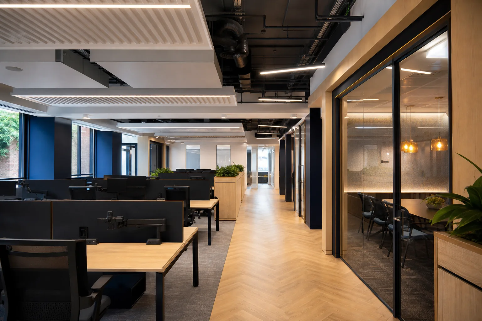 Modern office electrical fit-out